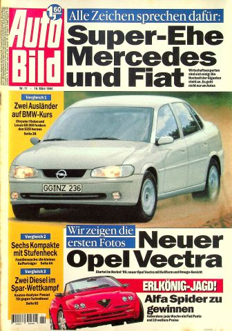 Deckblatt Auto Bild (11/1994)